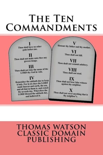 Cover for Thomas Watson · The Ten Commandments (Pocketbok) (2014)