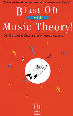 Cover for Maureen Cox · Blast off with music theory! (Book) (2023)