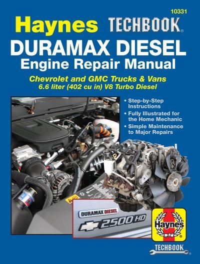 Duramax Diesel Engine (2001-2019) - Haynes Publishing - Books - Haynes Manuals Inc - 9781620923849 - August 13, 2020