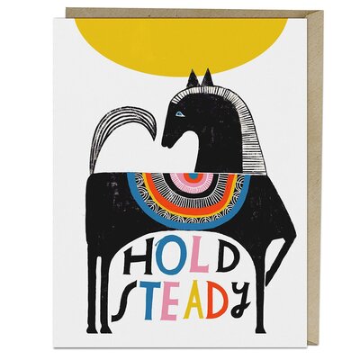 6-Pack Lisa Congdon for Em & Friends Women Hold Steady Card - Lisa Congdon - Books - Knock Knock - 9781642448849 - July 10, 2019