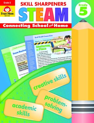 Cover for Evan-Moor Educational Publishers · Skill Sharpeners: Steam, Grade 5 (Taschenbuch) (2021)