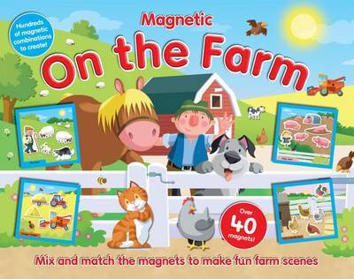 Cover for Nat Lambert · On the Farm - Magnetic Fun Stations (Board book) (2016)