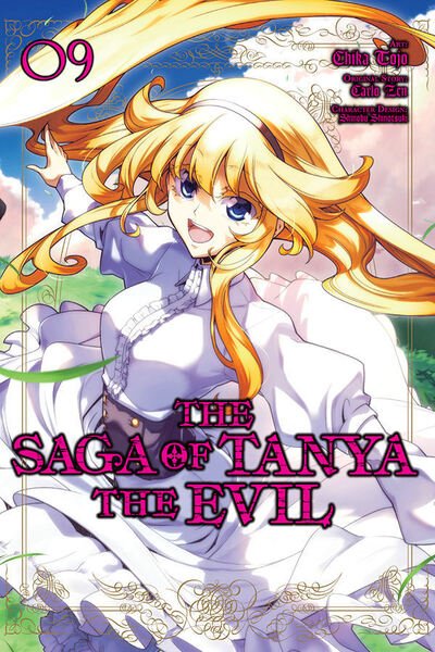 Cover for Carlo Zen · The Saga of Tanya the Evil, Vol. 9 (manga) (Paperback Book) (2020)