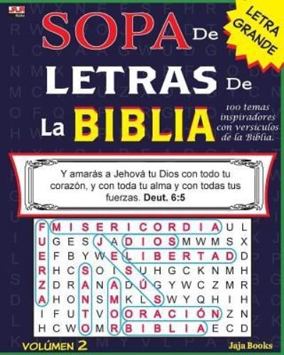 Cover for Jaja Books · SOPA de LETRAS de la BIBLIA, Volumen 2 (Pocketbok) (2018)
