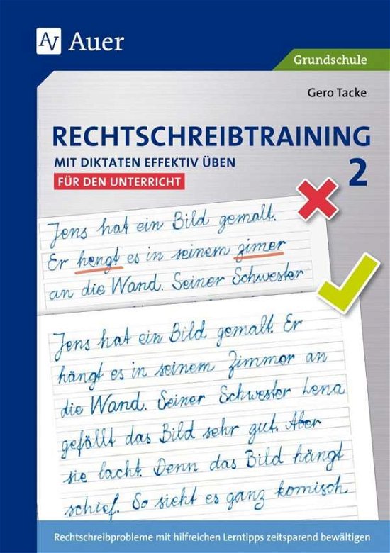 Cover for Tacke · Rechtschreibtraining.2 Unterr. (Book)