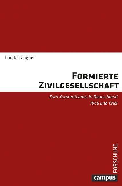 Cover for Langner · Formierte Zivilgesellschaft (Book)