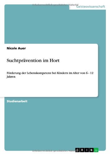 Cover for Auer · Suchtprävention im Hort (Bok) [German edition] (2011)