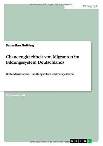Cover for Nothing · Chancengleichheit von Migranten (Bok) [German edition] (2014)