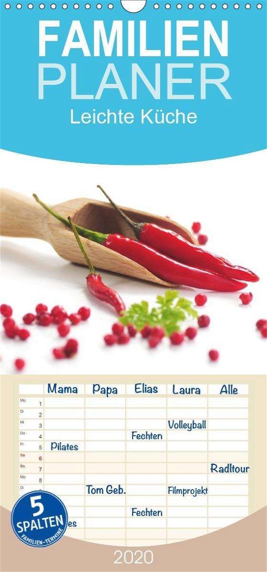 Leichte Küche - Familienplaner h - Riedel - Books -  - 9783671086849 - 
