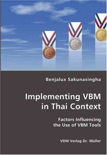 Cover for Benjalux Sakunasingha · Implementing Vbm in Thai Context (Pocketbok) (2007)