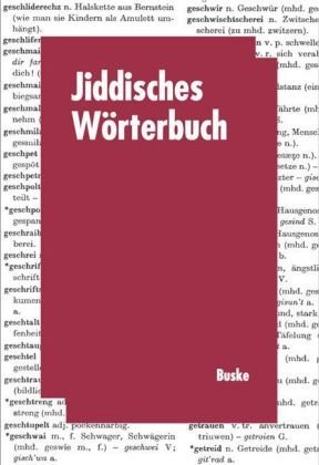 Cover for Siegmund A. Wolf · Jiddisches Worterbuch (Paperback Book) [German edition] (1986)