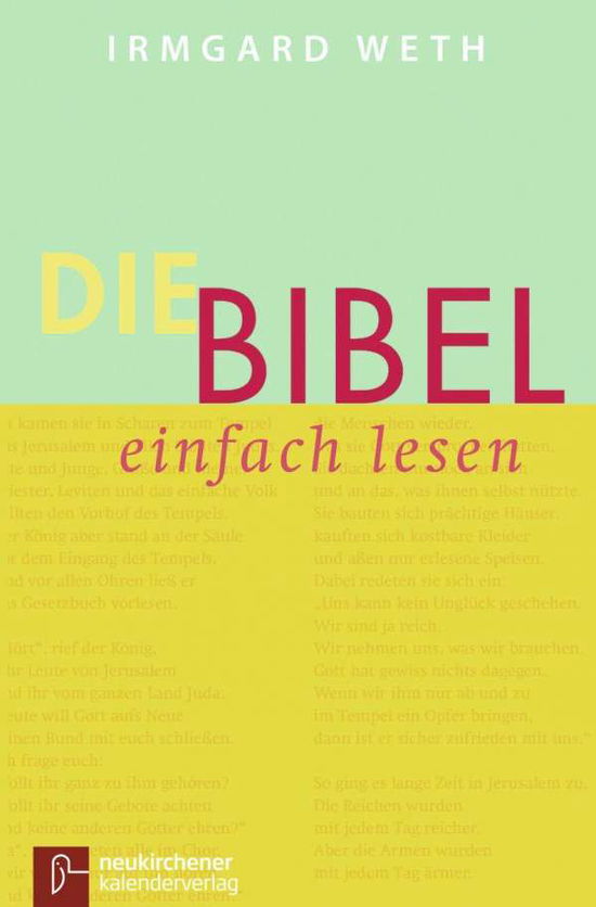 Cover for Weth · Die Bibel. einfach lesen (Buch)