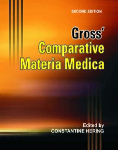 Cover for H. Gross · Comparative Materia Medica (Hardcover Book) (1999)