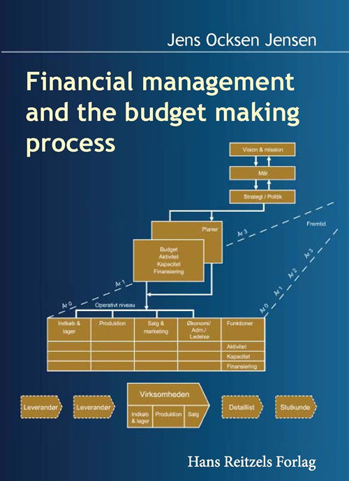 Cover for Jens Ocksen Jensen · Financial management and the budget making process (Sewn Spine Book) [1st edition] (2013)