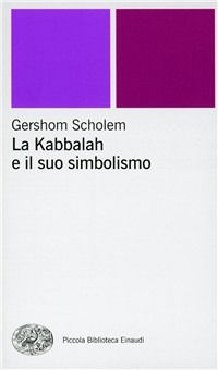 Cover for Gershom Scholem · La Kabbalah E Il Suo Simbolismo (Book)