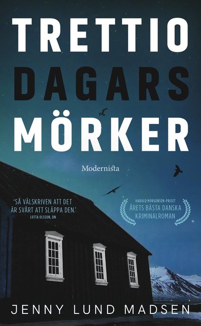 Cover for Jenny Lund Madsen · Trettio dagars mörker (Pocketbok) (2022)