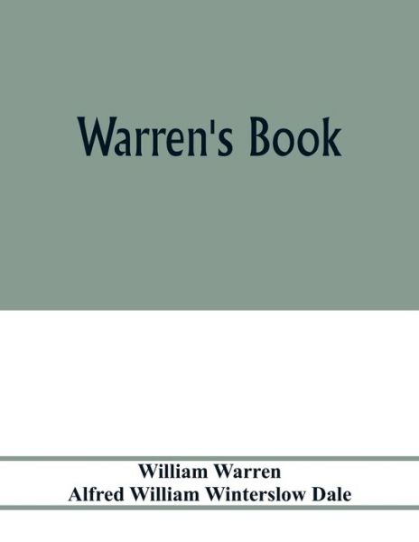 Cover for William Warren · Warren's book (Paperback Book) (2020)