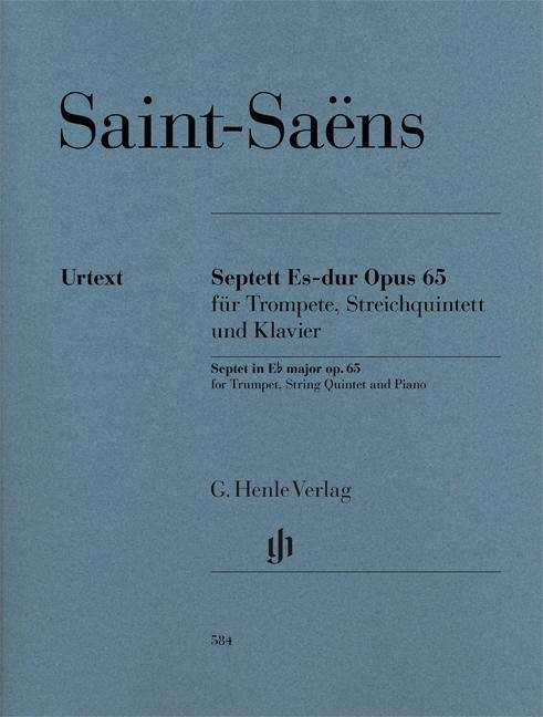 Cover for Saint-Saens · Septett Es-dur op. 65 für T (Book)