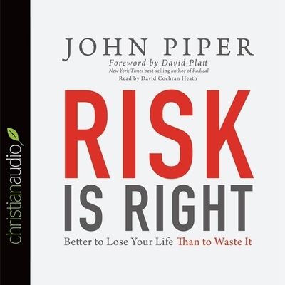 Cover for John Piper · Risk Is Right (CD) (2013)