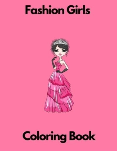 Cover for Perla · Fashion Girls coloring book (Paperback Bog) (2020)