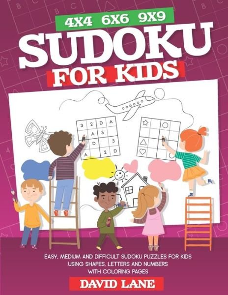 Cover for David Lane · Sudoku for Kids (Paperback Book) (2020)
