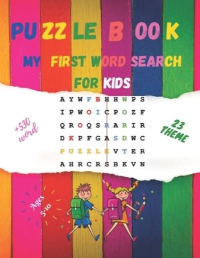 Cover for Word Search Publisher · My First Word Search for Kids Puzzle Book Ages 5-10 (Paperback Bog) (2020)