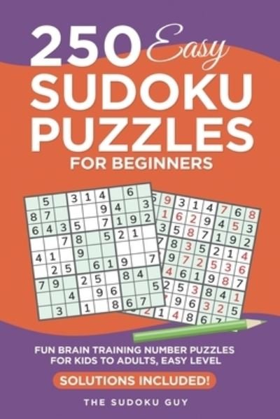 Cover for Amp Media · 250 Easy Sudoku Puzzles for Beginners (Pocketbok) (2020)