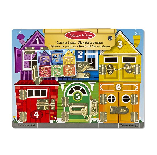 Cover for Melissa And Doug · Melissa And Doug - Latches Board (Legetøj)