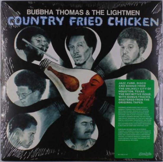 Cover for Thomas, Bubbha &amp; The Lightmen · County Fried Chicken (LP) (2018)