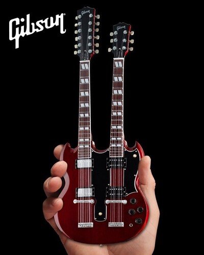 Gibson Sg Eds-1275 Doubleneck Cherry Mini Guitar (MERCH) (2021)