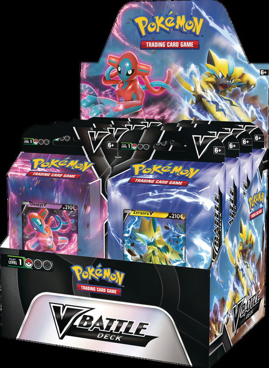 Cover for Pokemon: Trading Card Game - V Battle Deck (Deoxys V / Zeraora V) (Toys)