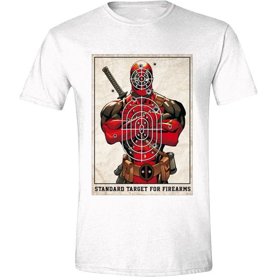 Deadpool - Target Men T-Shirt - White - Deadpool - Other -  - 3700334702850 - 