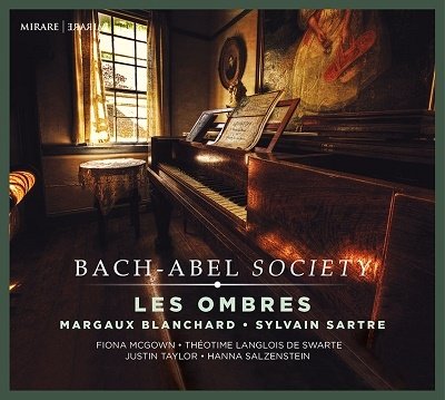 Cover for Les Ombres | Margaux Blanchard | Sylvain Sartre · Bach-abel Society (CD) (2022)