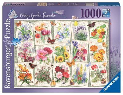 Cover for Ravensburger · Garden Flowers 1000p - (10217485) (Spielzeug)