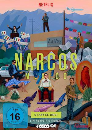 Narcos Mexico Staffel 3 - Yazpik,jose,maria / Mcnairy,scoot / Edda,alejandro - Films - Polyband - 4006448771850 - 14 octobre 2022