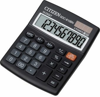 Cover for Citizen · Citizen Calculator Sdc810bn, 10-digit, Ärn (Merchandise) (MERCH)