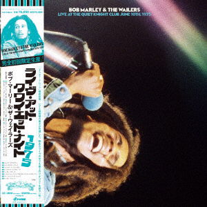 Cover for Bob Marley &amp; The Wailers · Live At The Quiet Night Club June 10th, 1975 (LP) [Japan Import edition] (2023)