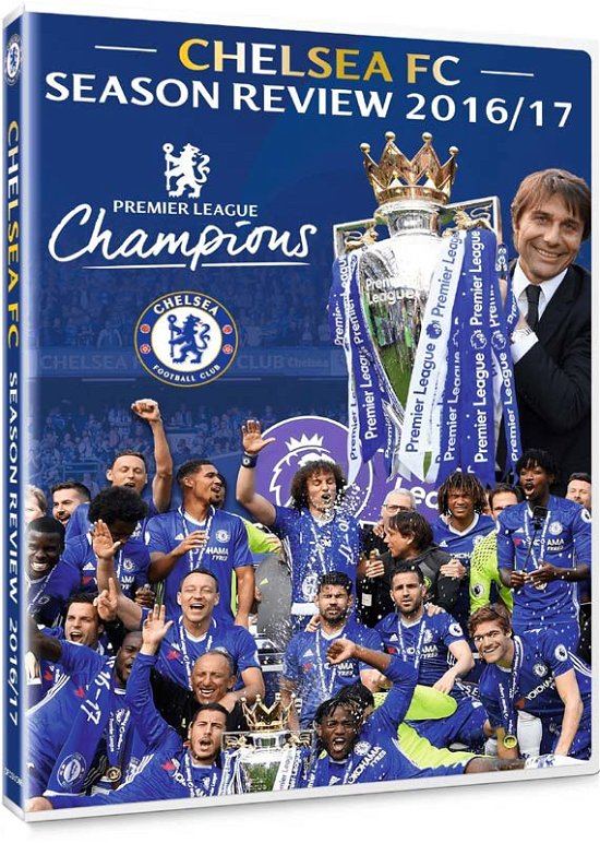 Cover for Chelsea Fc Season Review 201617 DVD · Chelsea FC - Season Review 2016-2017 (DVD) (2017)