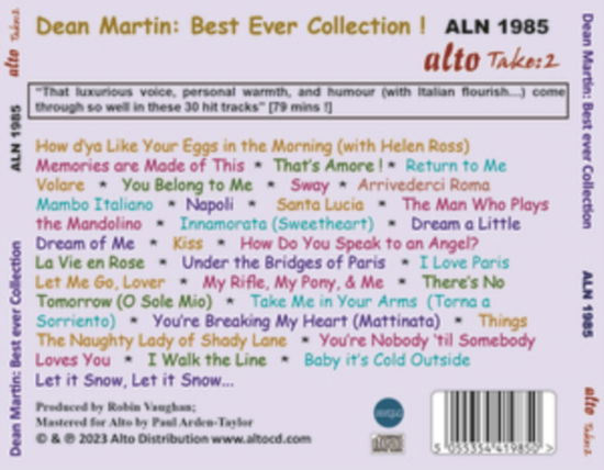 Cover for Dean Martin · Best Ever Collection (CD) (2024)