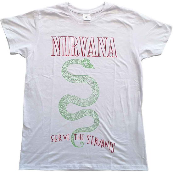 Nirvana Unisex T-Shirt: Serve The Servants - Nirvana - Merchandise -  - 5056368691850 - August 27, 2021