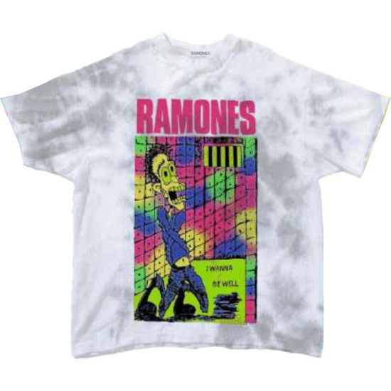 Ramones Unisex T-Shirt: Escapeny (Wash Collection) - Ramones - Merchandise -  - 5056561034850 - April 22, 2022