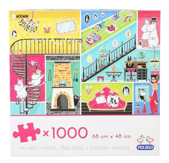 Moomin puslespil 1000 brikker Riviera -  - Board game -  - 6416550550850 - September 5, 2019