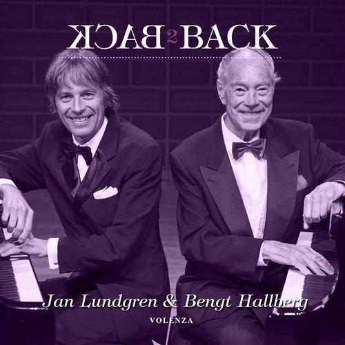 Cover for Bengt Hallberg / Jan Lundgren · Back To Back (CD) (2012)