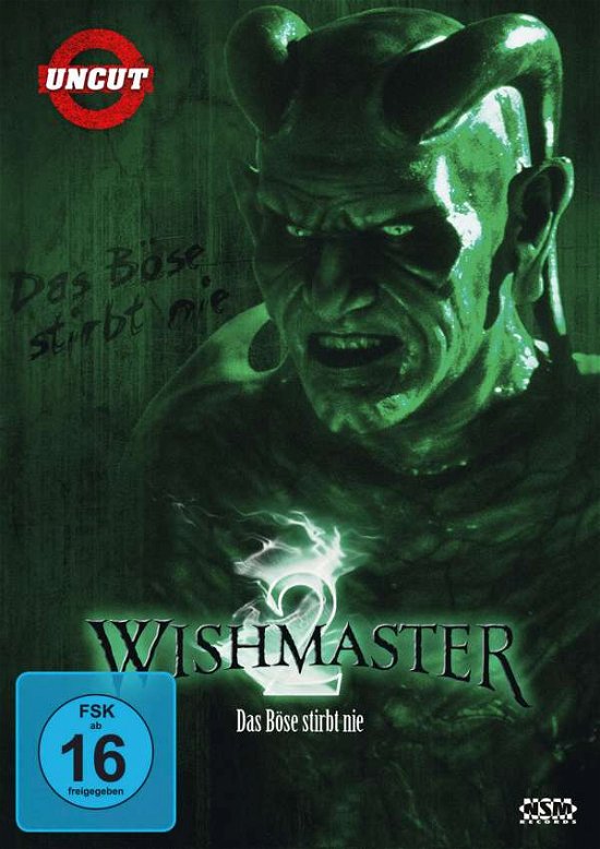 Cover for Jack Sholder · Wishmaster 2-das Böse Stirbt Nie (Uncut) (DVD) (2021)