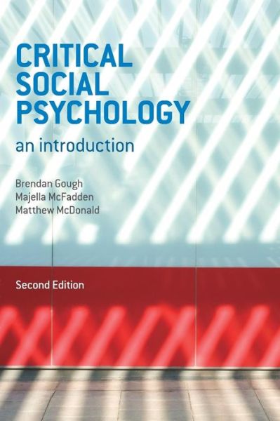 Cover for Brendan Gough · Critical Social Psychology: An Introduction (Paperback Bog) (2013)