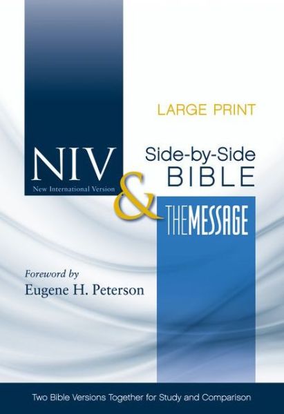 Cover for Zondervan Bibles · Side-by-side Bible-pr-niv / Ms-large Print: Two Bible Versions Together for Study and Comparison (Hardcover Book) [Large Print edition] (2011)