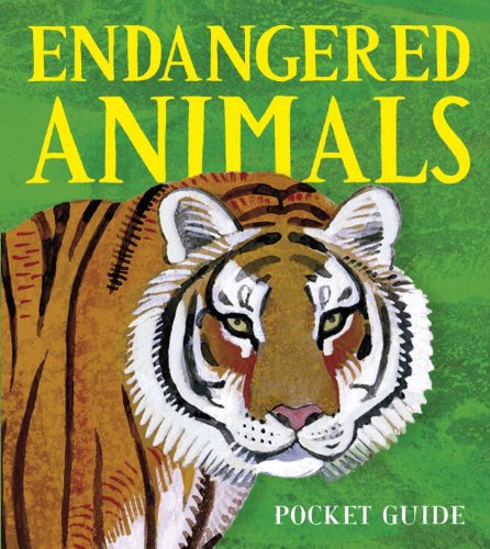 Cover for Candlewick Press · Endangered Animals: a 3D Pocket Guide (3D Pocket Guides) (Hardcover Book) [Box Pop edition] (2014)