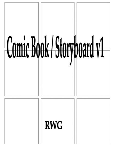 Cover for Rwg · Comic Book / Storyboard v1 (Pocketbok) (2019)