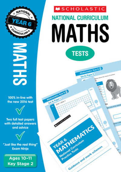 Cover for Paul Hollin · Maths Test - Year 6 - National Test Papers (Paperback Book) (2015)