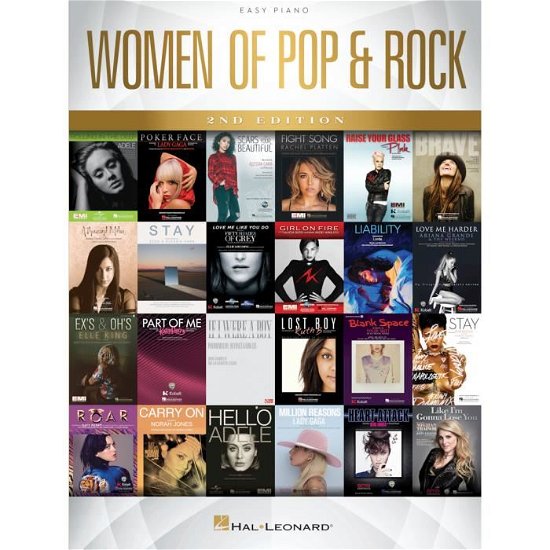Women of Pop & Rock - 2nd Edition - Hal Leonard Publishing Corporation - Książki - Hal Leonard Corporation - 9781495097850 - 1 grudnia 2017